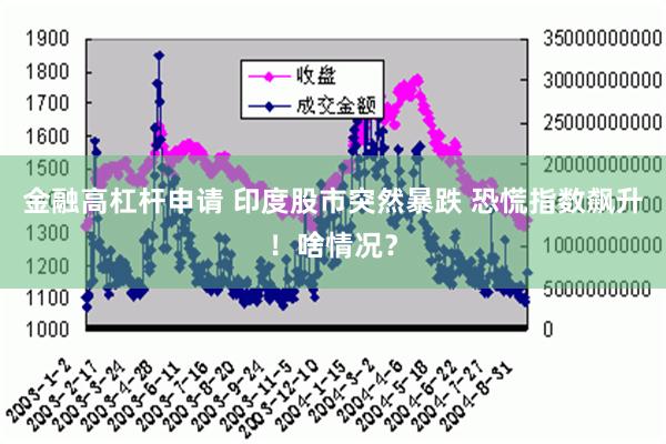 金融高杠杆申请 印度股市突然暴跌 恐慌指数飙升！啥情况？