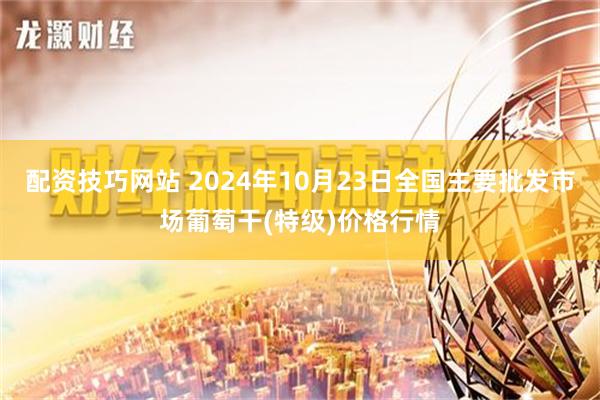 配资技巧网站 2024年10月23日全国主要批发市场葡萄干(特级)价格行情